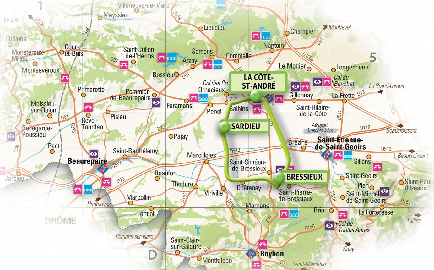 CIRCUIT 1-Cote-saint-andre-sardieu-bressieux