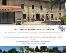 Gîte le Moulin du Chardonnet