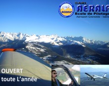 Aéralp - Vols d'initiation au pilotage