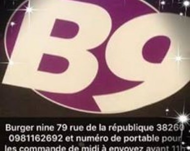 Burger Nine B9