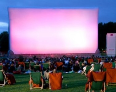 Cinéma de plein air : la vache