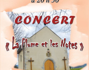 Concert la plume et les notes