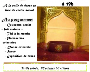 Soirée orientale